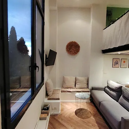 Apartament 35m2, Luminous Loft Close To The Villefranche-sur-Mer